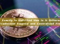 What Exactly Is DeFi?And How Is It Different from Traditional Finance and Centralized Finace?
