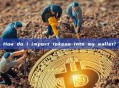 How do I import tokens into my wallet?