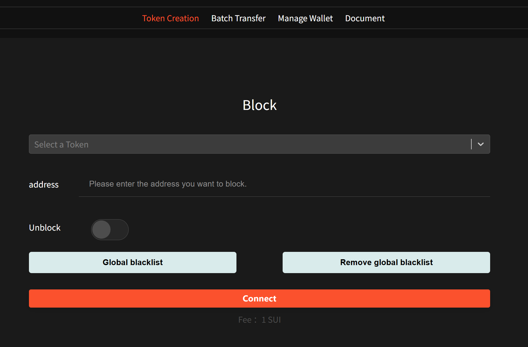 SUI Chain Token Blacklisting Tutorial