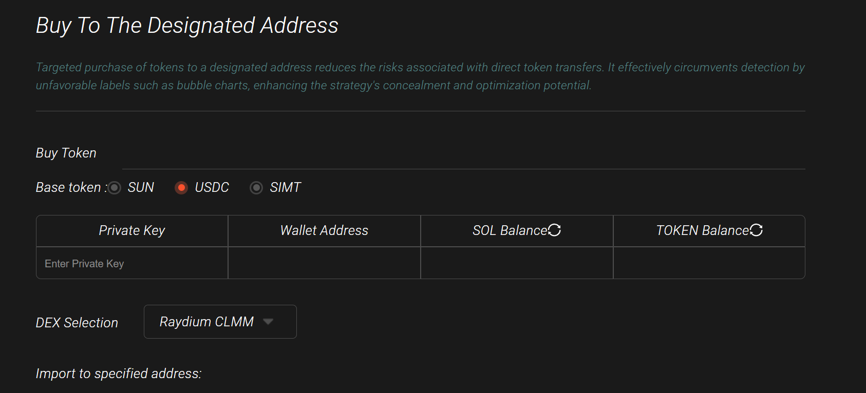Solana Target Buy Tutorial Solana Target Buy Tutorial