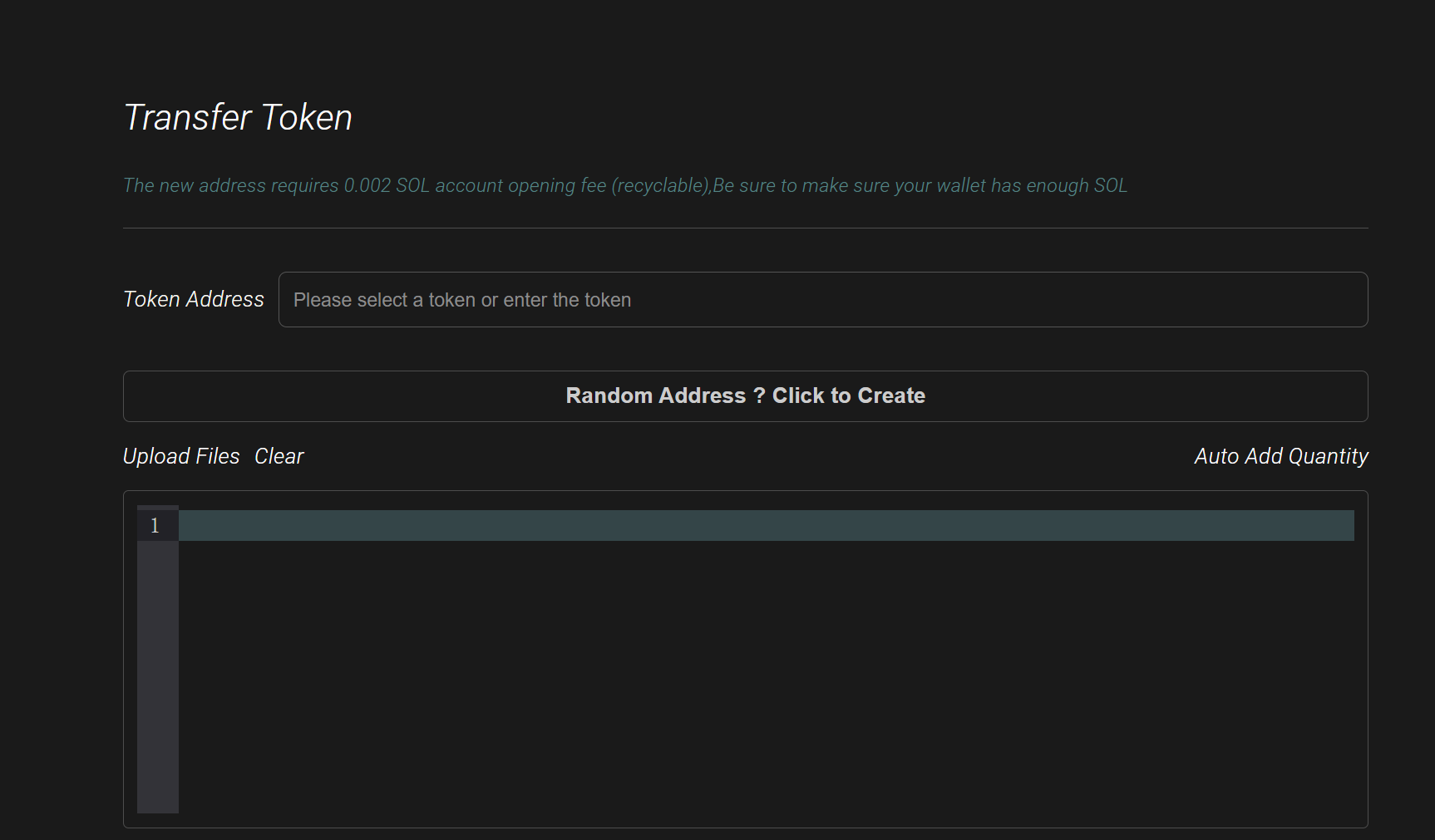 Connection and Configuration