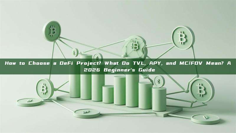 How to Choose a DeFi Project? What Do TVL, APY, and MC/FDV Mean? A 2026 Beginner's Guide