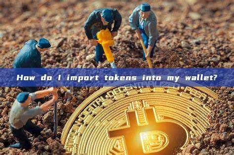 How do I import tokens into my wallet?